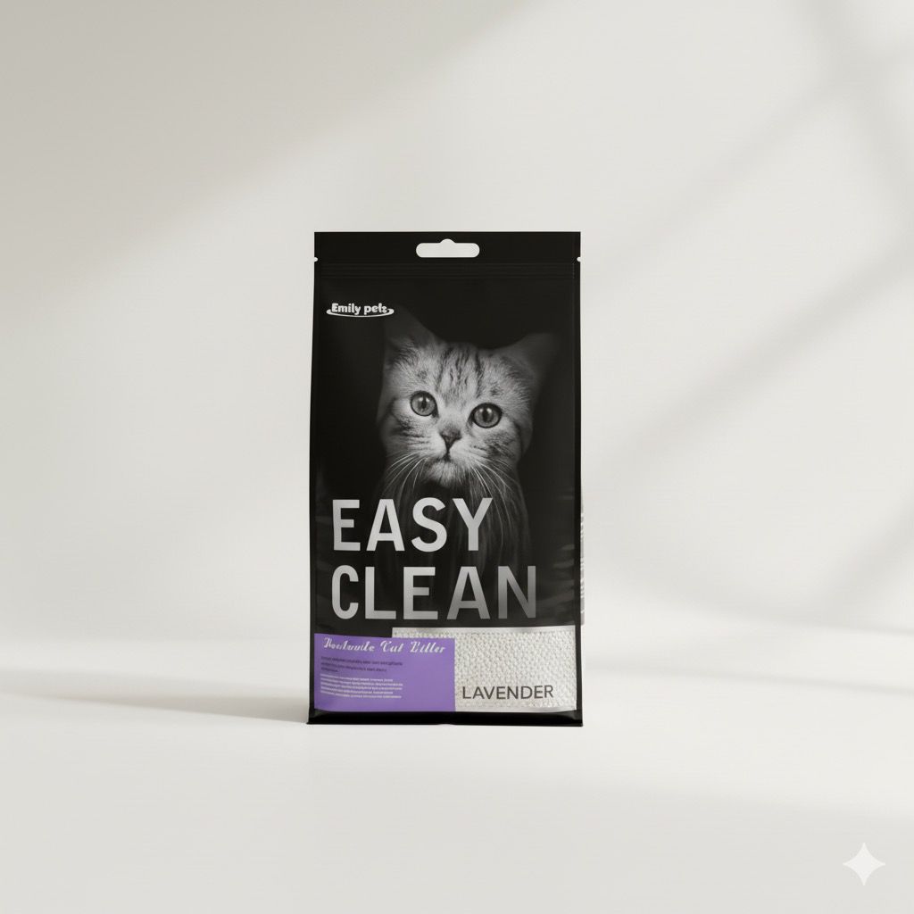 Arena Aglutinante Para Gatos Aroma Lavanda Easy Clean 8 Kg
