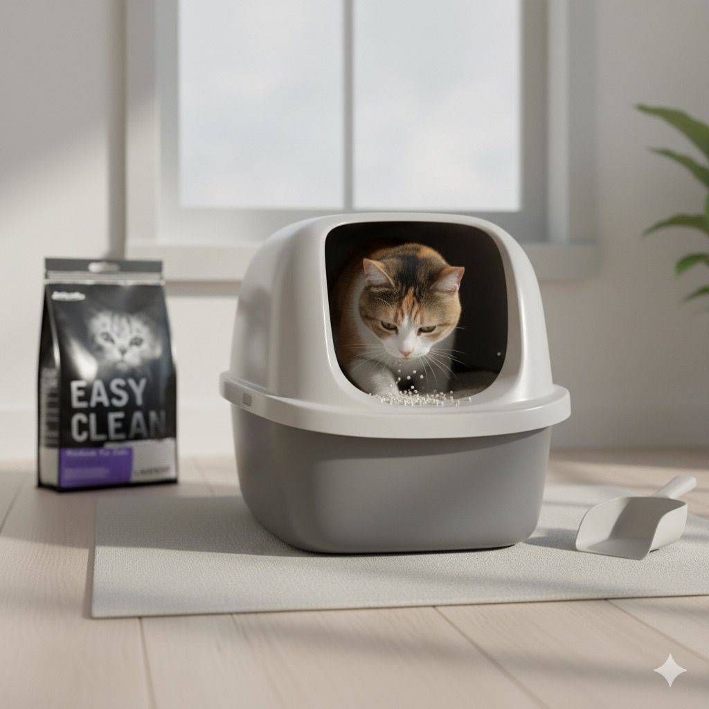 Arena Aglutinante Para Gatos Aroma Lavanda Easy Clean 8 Kg