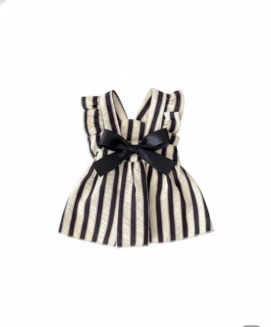 Vestido Clasico de Rayas