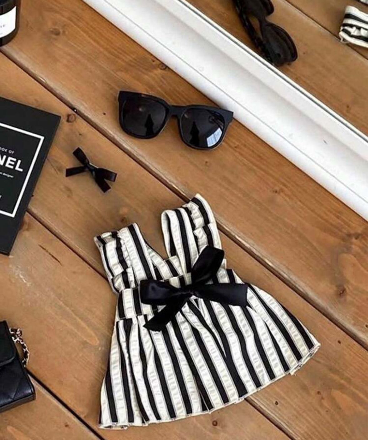 Vestido Clasico de Rayas