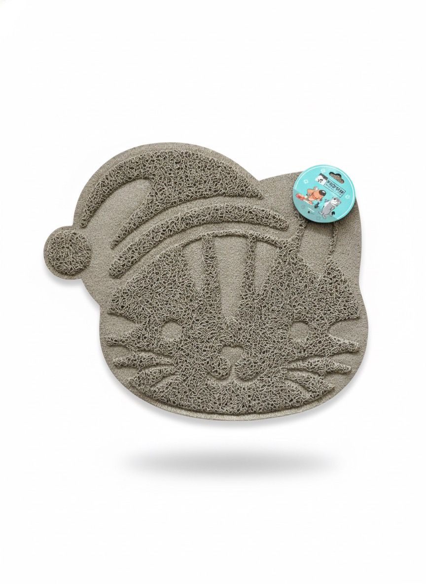 Alfombra para mascotas color gris