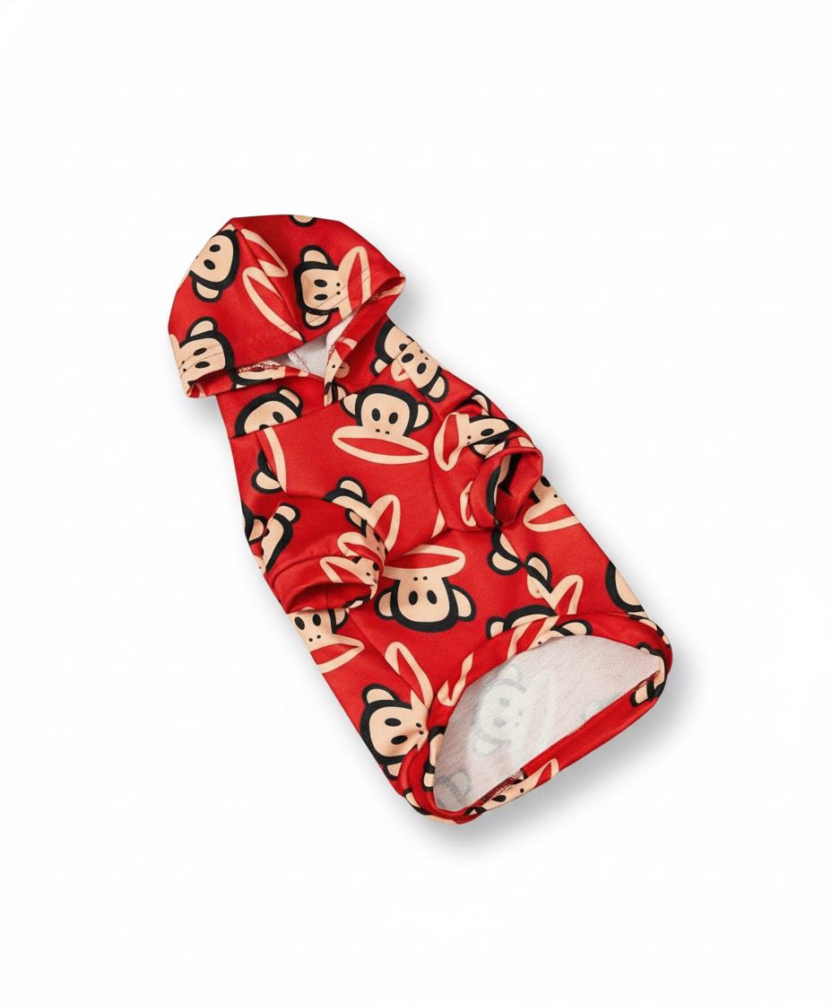 Polerón con Capucha para Mascotas - Diseño Paul Frank 🐵🐾