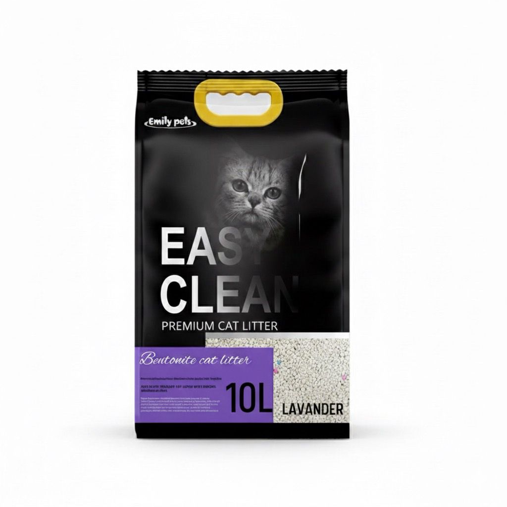 Arena Aglutinante Para Gatos Aroma Lavanda Easy Clean 8 Kg